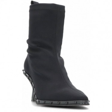 Pedro Miralles bottines en tissu élastique 28607 Toronto NEGRO
