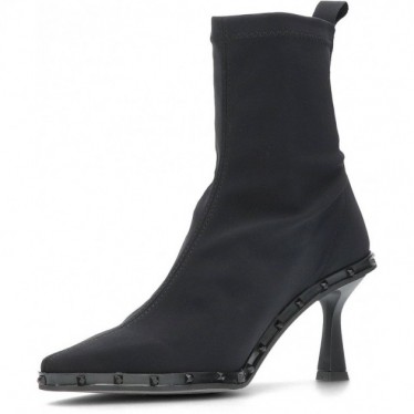 Pedro Miralles bottines en tissu élastique 28607 Toronto NEGRO