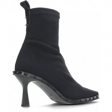 Pedro Miralles bottines en tissu élastique 28607 Toronto NEGRO