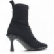 Pedro Miralles bottines en tissu élastique 28607 Toronto NEGRO