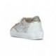 Baskets femme pailletées Cetti C-1342 BLANCO