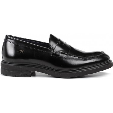 MOCASSIN FLUCHES BELGES F0633 NEGRO