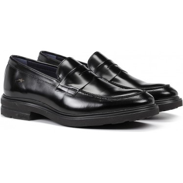 MOCASSIN FLUCHES BELGES F0633 NEGRO