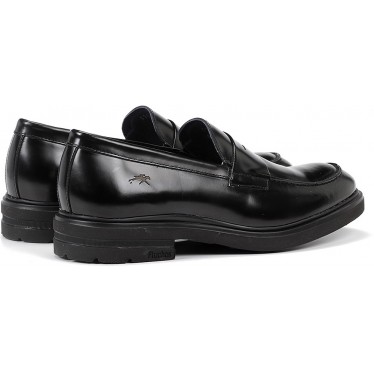 MOCASSIN FLUCHES BELGES F0633 NEGRO
