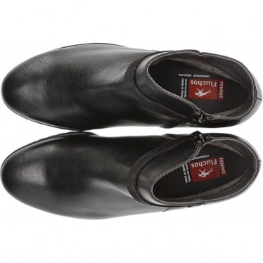 BOTTINES EN SUCRE FLUFFY F0937 NEGRO