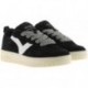 VICTORIA Séoul Baskets surdimensionnées en daim 1257128 NEGRO
