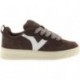 VICTORIA Séoul Baskets surdimensionnées en daim 1257128 CHOCOLATE
