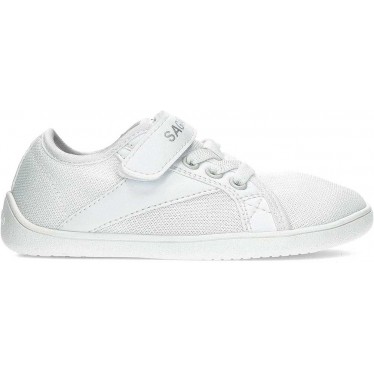 SAGUARO Luck I Baskets pieds nus unisexes respectueuses WHITE