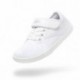 SAGUARO Luck I Baskets pieds nus unisexes respectueuses WHITE