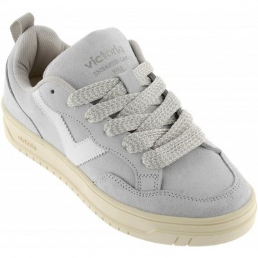 VICTORIA Séoul Baskets surdimensionnées en daim 1257128 GRIS
