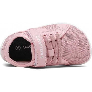 Chaussures pieds nus pour filles SAGUARO Luck I PINK