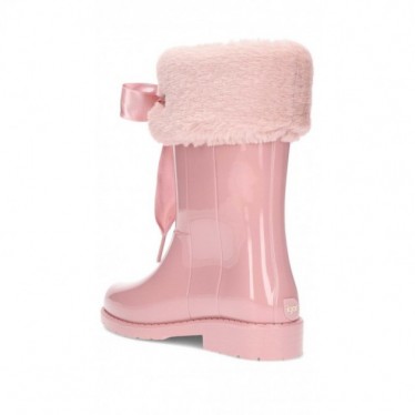 BOTTES D'EAU EN CUIR VERNI SOFT W10239 ROSA