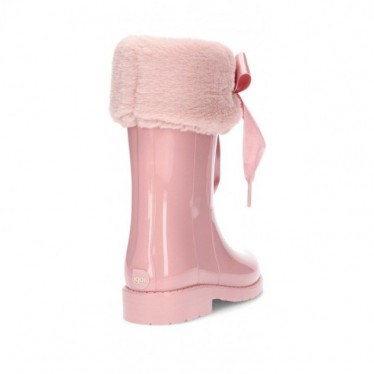 BOTTES D'EAU EN CUIR VERNI SOFT W10239 ROSA