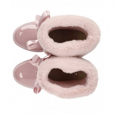 BOTTES D'EAU EN CUIR VERNI SOFT W10239 ROSA