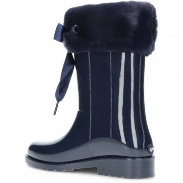 BOTTES D'EAU EN CUIR VERNI SOFT W10239 NAVY