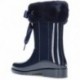 BOTTES D'EAU EN CUIR VERNI SOFT W10239 NAVY