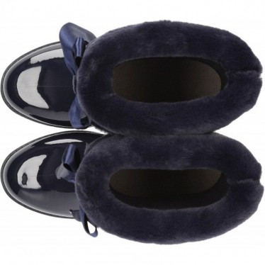 BOTTES D'EAU EN CUIR VERNI SOFT W10239 NAVY