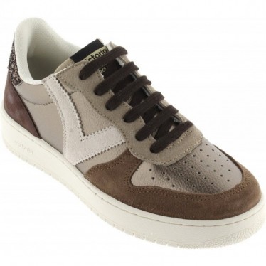 Victoria Sneaker 1258257 Madrid Métallisé PLATINO
