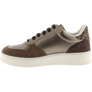Victoria Sneaker 1258257 Madrid Métallisé PLATINO
