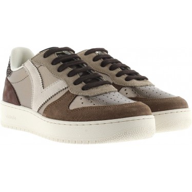 Victoria Sneaker 1258257 Madrid Métallisé PLATINO