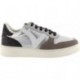 Victoria Sneaker 1258257 Madrid Métallisé PLATA