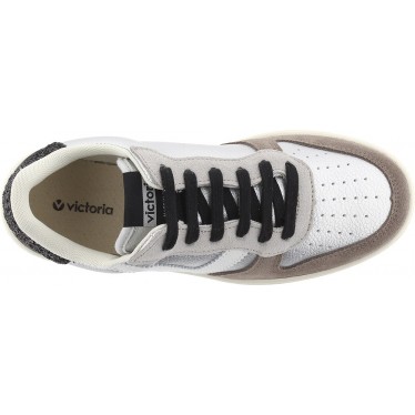 Victoria Sneaker 1258257 Madrid Métallisé PLATA