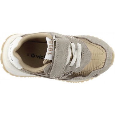 Baskets VICTORIA Viento Enfant Métallisé 1157105 PLATINO
