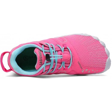 SAGUARO Vitality IV, chaussures pieds nus pour filles PINK