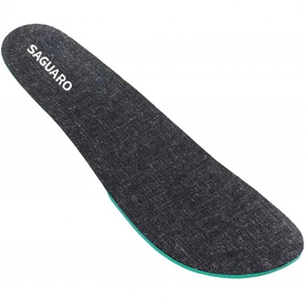 SAGUARO Semelle intérieure pieds nus en lin XZI008 BLACK SAGUARO Semelle intérieure pieds nus en lin XZI008 BLACK