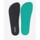 SAGUARO Semelle intérieure pieds nus en lin XZI008 BLACK