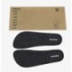 SAGUARO Semelle intérieure pieds nus en lin XZI008 BLACK