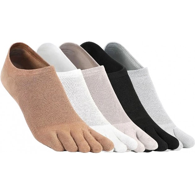 SAGUARO Chaussettes à orteils, paquet de 5 MULTICOLOR SAGUARO Chaussettes à orteils, paquet de 5 MULTICOLOR