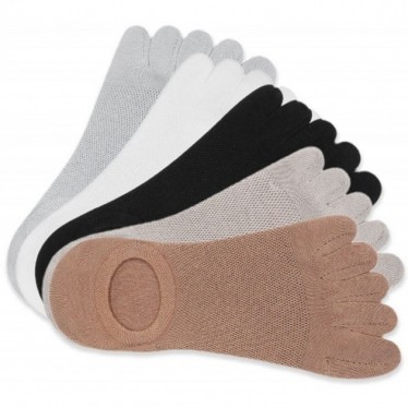 SAGUARO Chaussettes à orteils, paquet de 5 MULTICOLOR