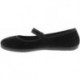 Ballerine VICTORIA Oda Mercedes Velours 104913 NEGRO