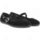 Ballerine VICTORIA Oda Mercedes Velours 104913 NEGRO