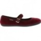 Ballerine VICTORIA Oda Mercedes Velours 104913 BURDEOS