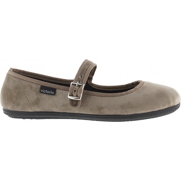 Ballerine VICTORIA Oda Mercedes Velours 104913 BEIGE Ballerine VICTORIA Oda Mercedes Velours 104913 BEIGE