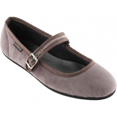 Ballerine VICTORIA Oda Mercedes Velours 104913 LAVANDA