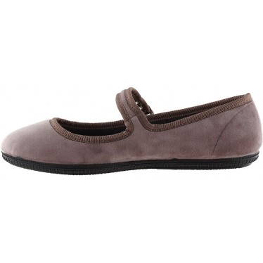 Ballerine VICTORIA Oda Mercedes Velours 104913 LAVANDA