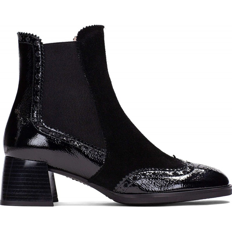 HISPANITAS Bottine à talon Milan HI243588 BLACK_C002