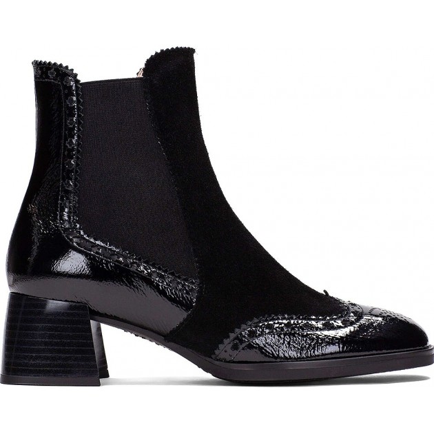 HISPANITAS Bottine à talon Milan HI243588 BLACK_C002