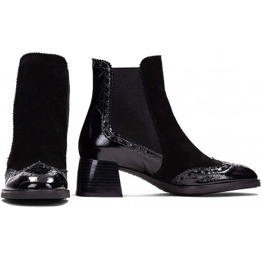 HISPANITAS Bottine à talon Milan HI243588 BLACK_C002