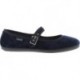 Ballerine VICTORIA Oda Mercedes Velours 104913 MARINO