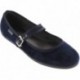 Ballerine VICTORIA Oda Mercedes Velours 104913 MARINO