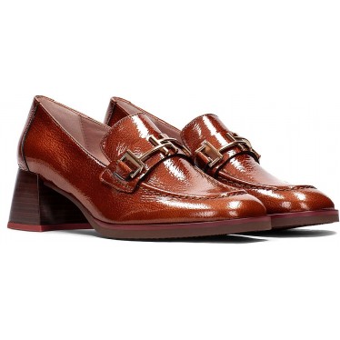 HISPANITAS Mocassin à talon Milan HI243590 CUERO_C001