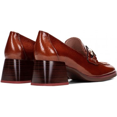 HISPANITAS Mocassin à talon Milan HI243590 CUERO_C001
