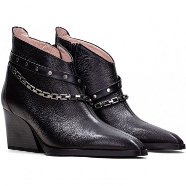 HISPANITAS Bottine style cowboy Sidney HI243597 BLACK_C007