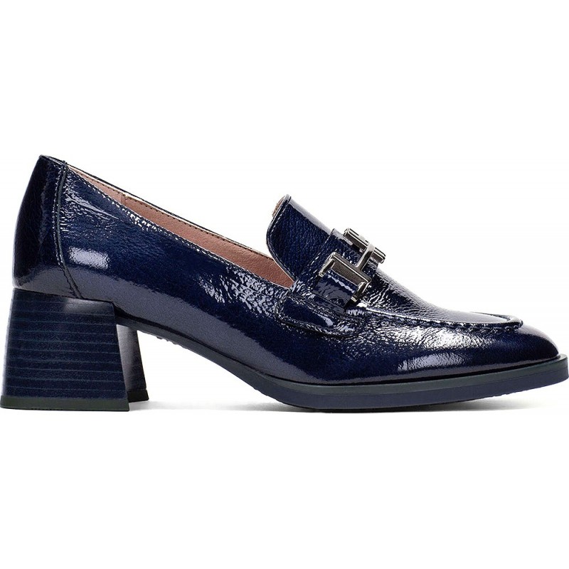 HISPANITAS Mocassin à talon Milan HI243590 MIDNIGHT_C007
