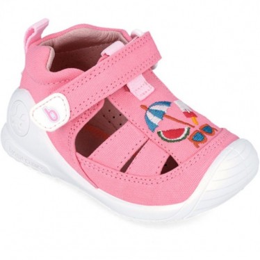 SANDALE BIOMÉCANIQUE 242184-B PLAGE ROSA