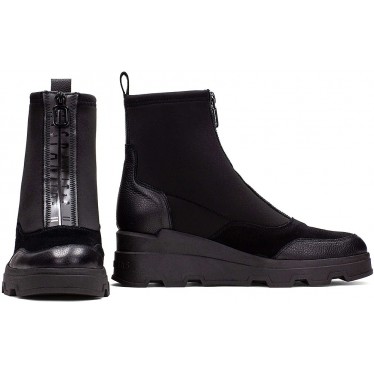 Bottines à semelle volumineuse HISPANITAS Florencia HI243711 BLACK_C002